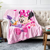Jeté Sherpa Disney Minnie Mouse, 50 x 60 pouces