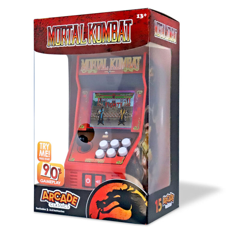 Arcade Classics Mortal Kombat Retro Mini Arcade Game Toys R Us Canada Arcade kollection software © 2012 warner bros. arcade classics mortal kombat retro mini arcade game