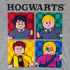 Lego Harry Potter Tshirt Hogwart Houses Characters Heather Grey