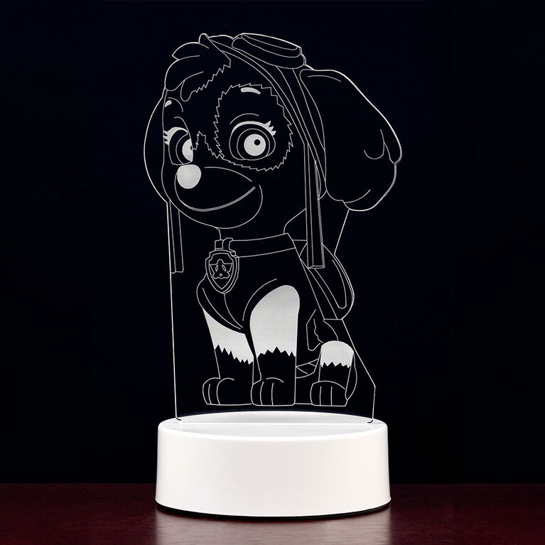 PAW Patrol 3D LED Night Light Skye