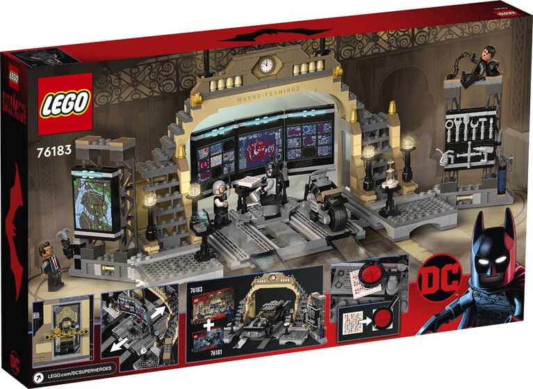 LEGO DC Batman Batcave: The Riddler Face-off 76183 Building Kit (581 Pieces)