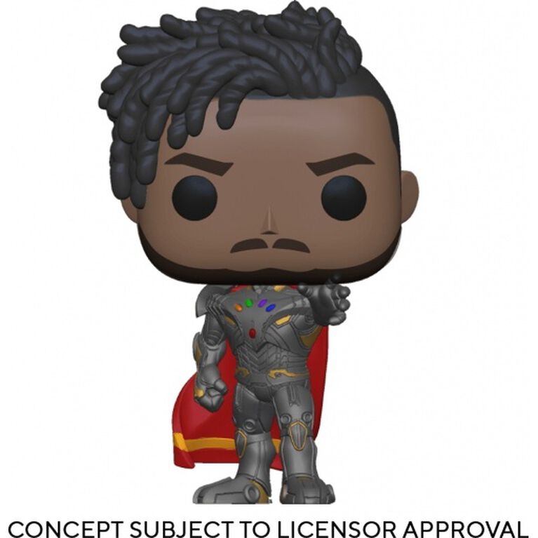 Funko POP!: MV What if! - Infinity Killmonger(w/Weapon) - R Exclusive