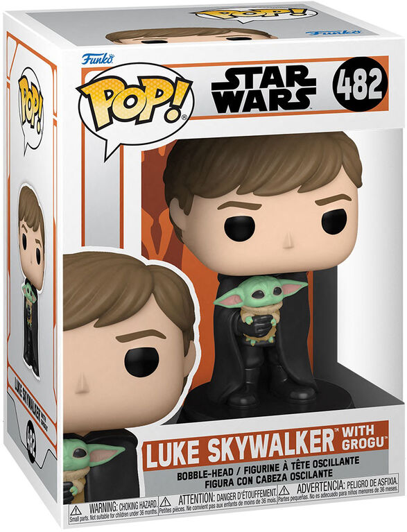 Funko POP! Star Wars - Luke w/Grogu