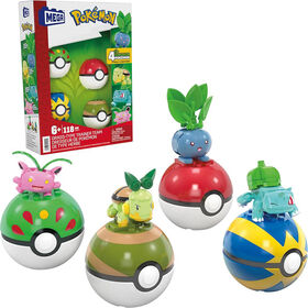 MEGA Pokémon-Dresseur de Pokémon type Plante-coffret de construction 118 pcs