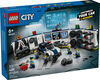 LEGO City Le Garage de Personnalisation de Voitures de Police, Ensemble de Jeu pour Héros de la Vie Réelle de 6 Ans et Plus 60457