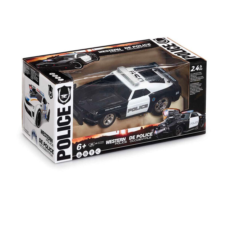 Voiture de police 1:16, vehicules-garages