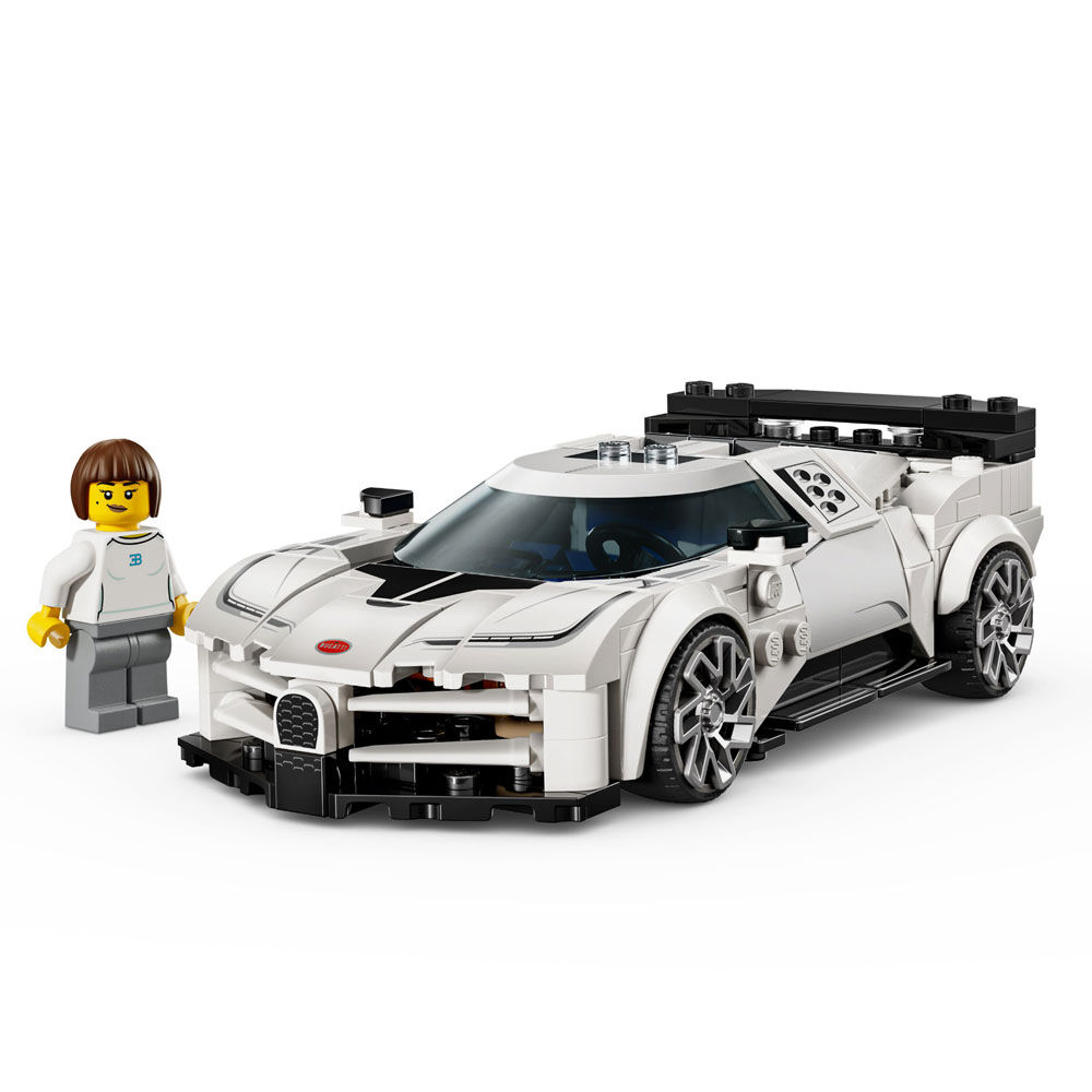 LEGO Speed Champions Bugatti Centodieci Hyper Sports Car Toy for Kids, Boys & Girls, Ages 9+ - 77240