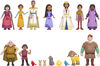 Disney's Wish Kingdom of Rosas Character Small Doll Set, 10 Posable Mini Dolls & 5 Friend Figures - R Exclusive