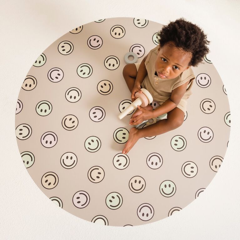 Tapis Catch All, Pastel Smiley