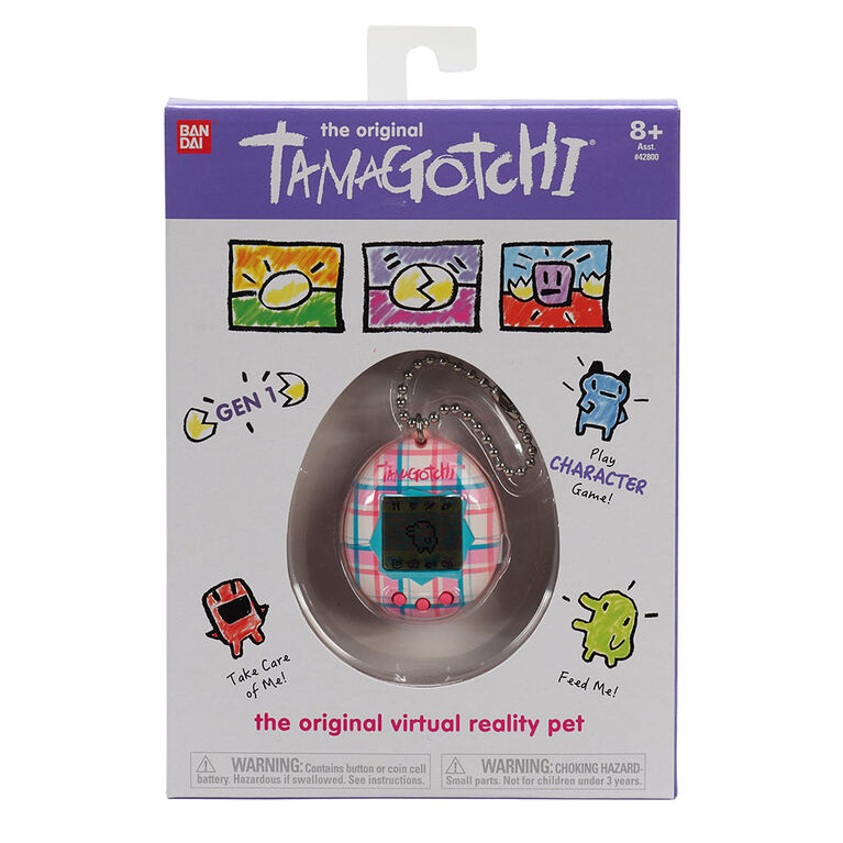 The Original Tamagotchi - Plaid