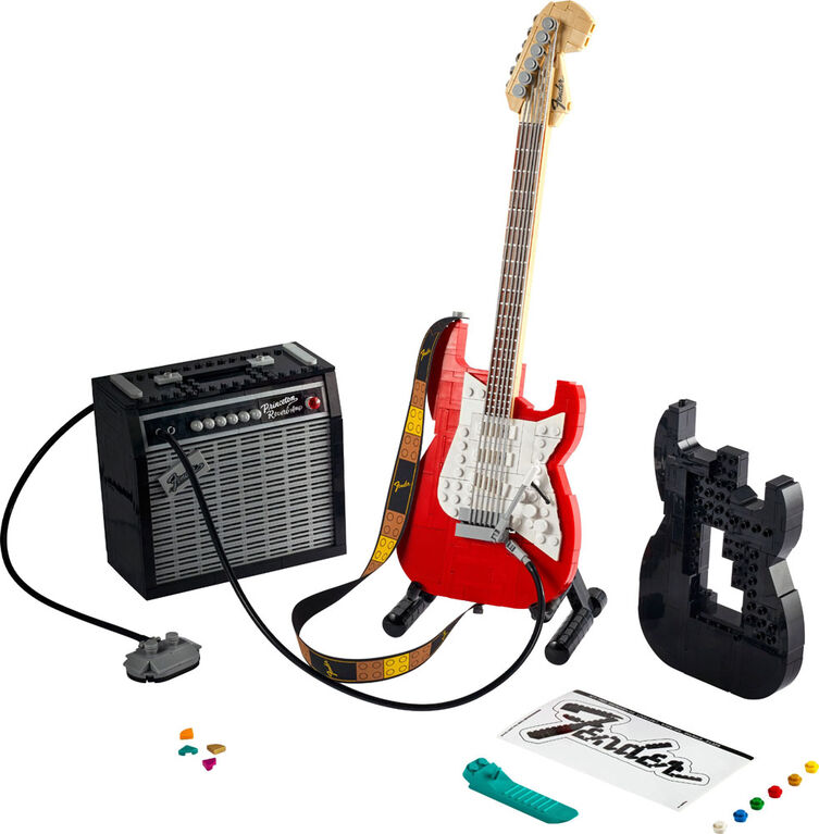 LEGO Ideas Fender Stratocaster 21329 Ensemble de construction de guitare (1 079 pièces)