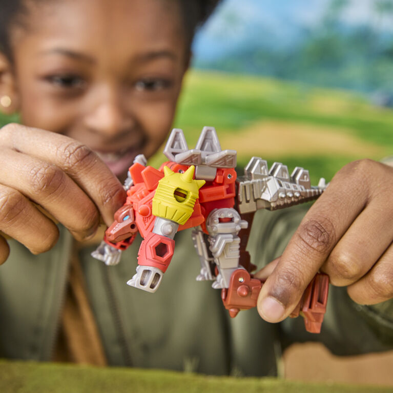 Transformers CYBERWORLD Cyber Changers Dinobot Snarl Action Figure