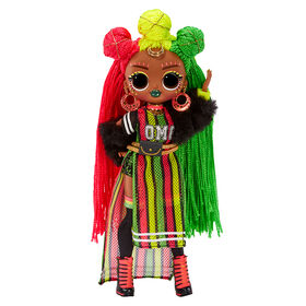 LOL Surprise OMG Queens Sways fashion doll with 20 Surprises