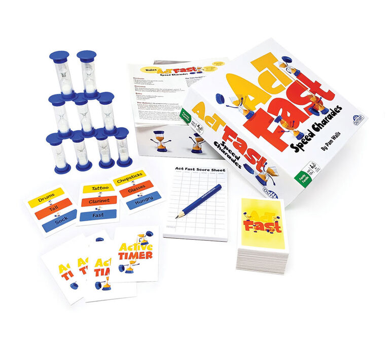 Act Fast - The Speed Charades Game - English Edition