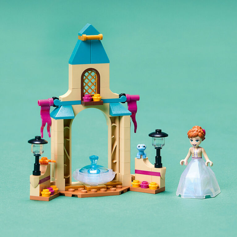 LEGO  Disney La cour du château d'Anna 43198 Ensemble de construction (74 pièces)