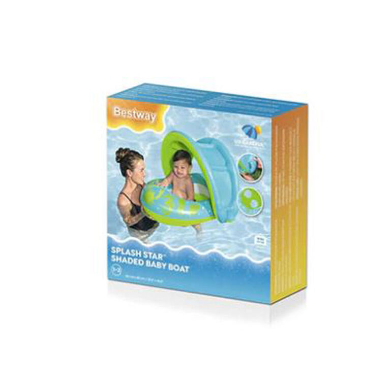 Splash Star- Shaded Baby Boat