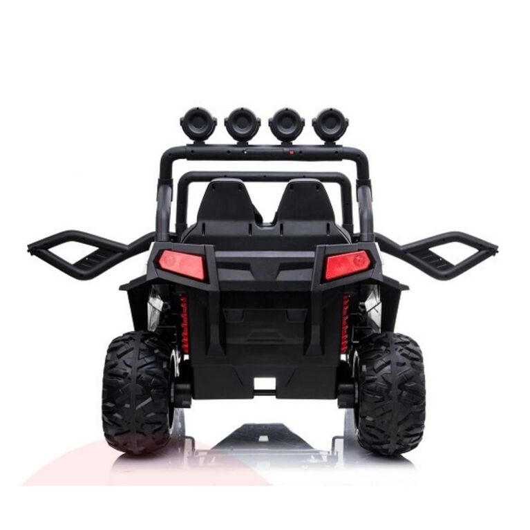 KidsVip 2x12V Kids & Toddlers UTV Viper 4WD Ride on car w/Remote Control - White