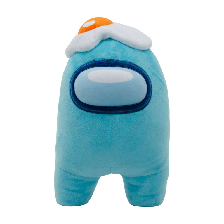 YuMe Among Us 12 Inch Plush with Hats - Cyan
