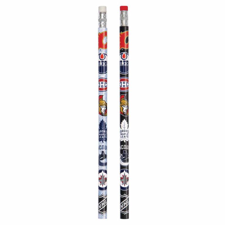 NHL Fans Pencils, 8 pieces