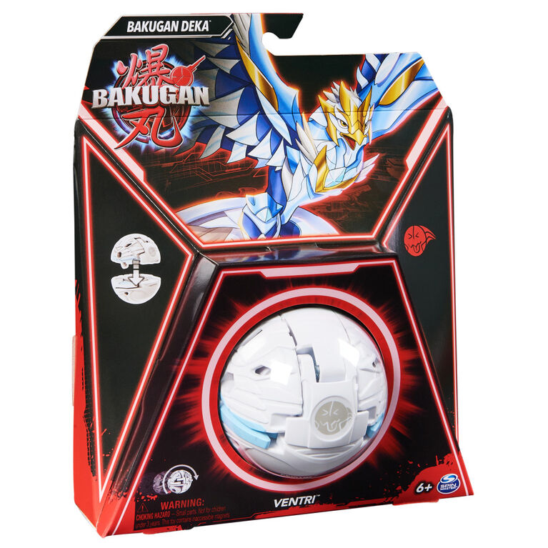Bakugan Deka, Ventri, Jumbo Collectible, figurine articulée géante personnalisable et cartes à collectionner, Combinez et combattez
