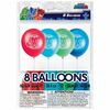 PJ Masks 12" Ballons, 8un