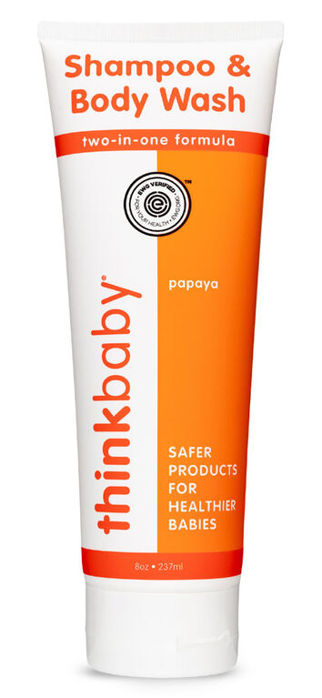 Thinkbaby Shampoo & Body Wash, Papaya