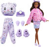 Barbie Cutie Reveal Fantasy Series Doll with Teddy Bear Plush Costume