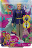 Poupée ​Ken 2 en 1 Barbie Dreamtopia, blond de 30,5 cm (12 po) avec transformation mode de Prince à Triton