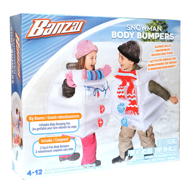 Banzai Snowman Body Bumpers