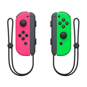 Nintendo Switch - Manettes gauche et droite Joy-Con - Rose/Vert néon