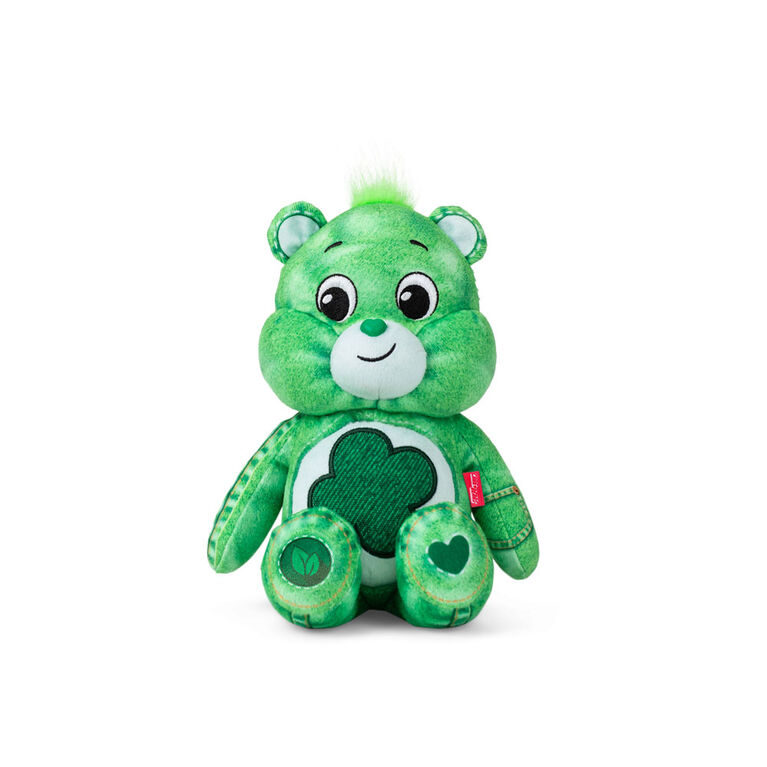 Care Bears Fun Size Denim Plush (Eco Friendly) - Good Luck Bear - R Exclusive
