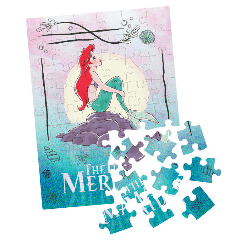 Disney Princess Glitter Puzzle