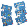 Meccano, Set 3, Geared Machines STEAM Building Kit with Moving Parts