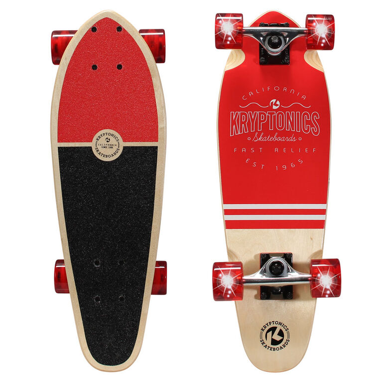 Kryptonics Mini Cruiser Complete Skateboard