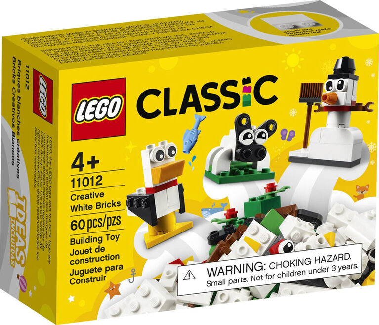 LEGO Classic Creative White Bricks 11012 (60 pieces)