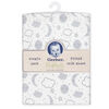 Gerber Organic Fitted Crib Sheet, Grey Cosmic