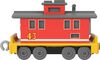 Thomas & Friends Toy Train, Brake Car Bruno Diecast Metal Push-Along Vehicle for Preschool Kids