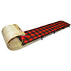 Grizzly 5ft Toboggan with Plaid Pad