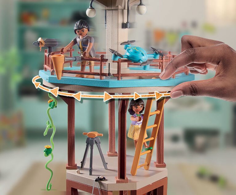 Playmobil - Wiltopia - Research Tower with Compass