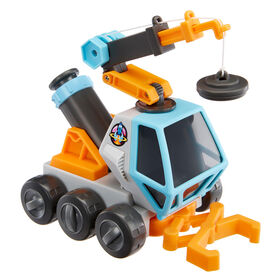 Véhicule-jouet STIM Big Adventures Astromobile avec microscope, grue magnétique, grappin déployable