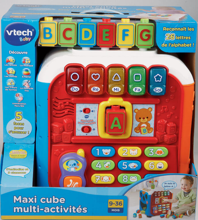 Vtech - Alphabet Activity Cube - French Edition