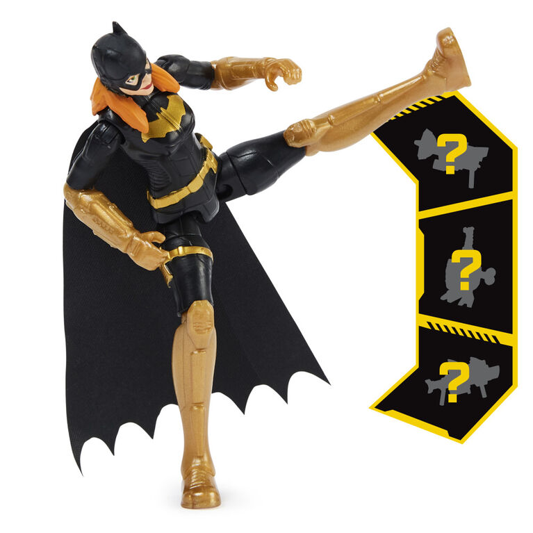 DC Comics, 4-inch Batgirl Action Figure with 3 Mystery Accessories