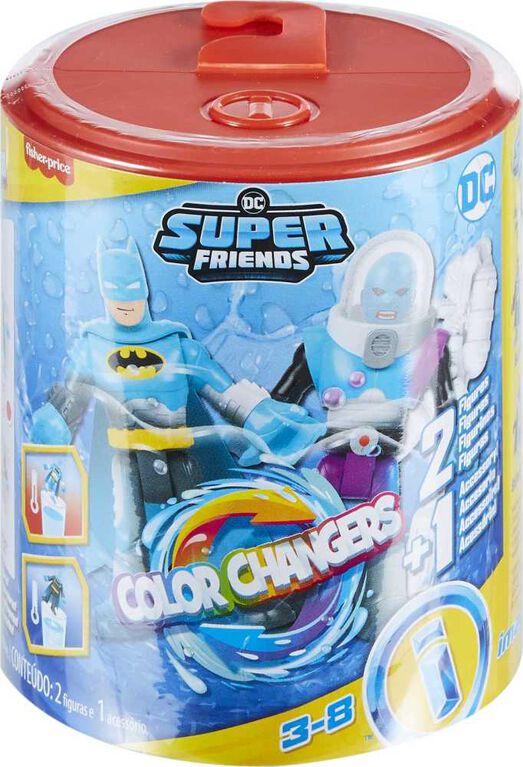 Imaginext - DC Super Friends - Color Changers - Batman et Mr. Freeze