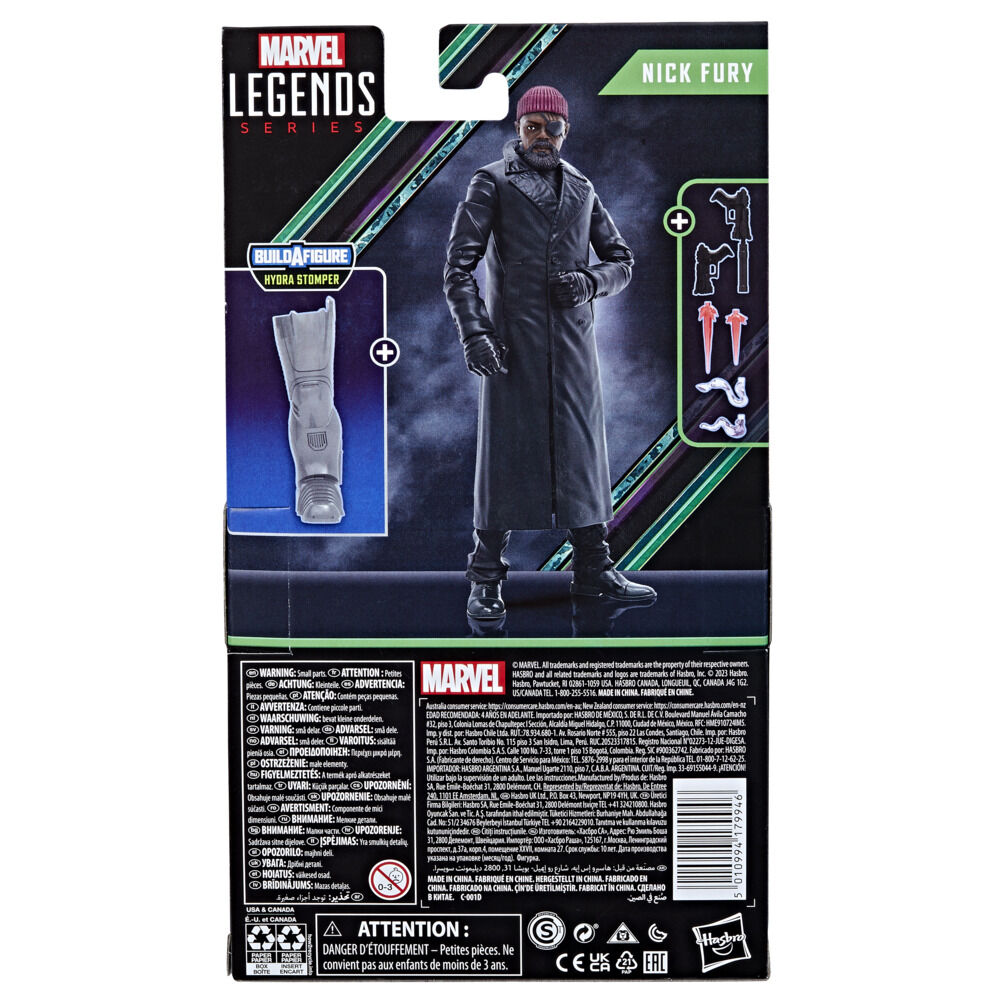 Marvel legends captain hotsell marvel nick fury