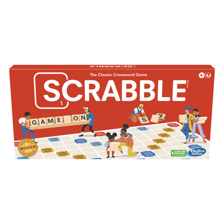 Scrabble Board Game, Classic Word Game - English Edition