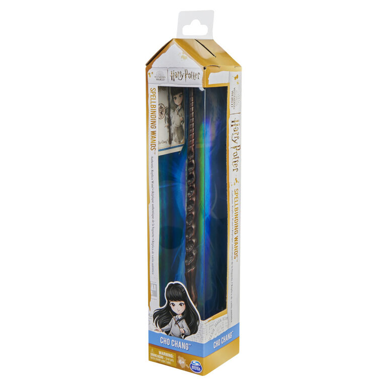 Wizarding World Harry Potter, 12-inch Spellbinding Cho Chang Magic Wand with Collectible Spell Card