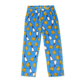 Jesse & Lulu Lounge Pajama Pants:Blue Milk&Cookie  Extra Large