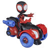 Marvel Spidey and His Amazing Friends, figurine Miles Morales avec Techno-quad