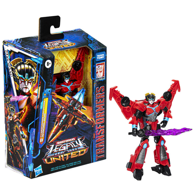 Transformers Legacy United Deluxe Class Cyberverse Universe Windblade Action Figure