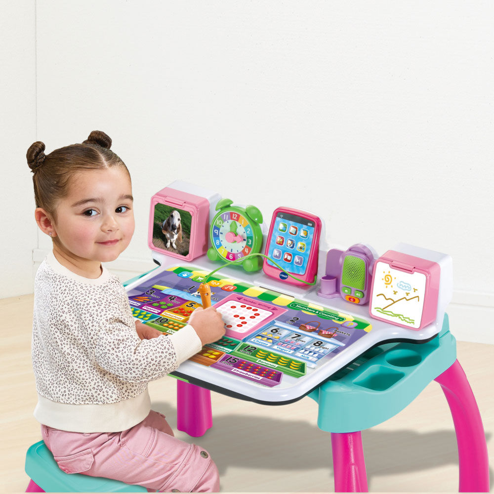 VTech Explore & Write Deluxe Activity Desk - Pink - TRU Exclusive - English Edition